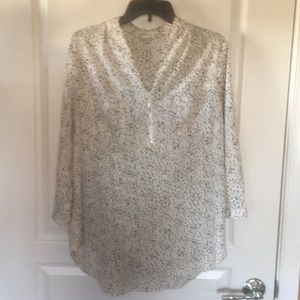 Speckled Tunic Top